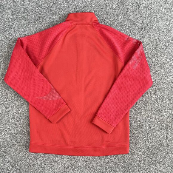 Nike Dri-Fit Therma Sphere Mens Jacket Full Zip Training Red Size Large - Picture 3 of 13